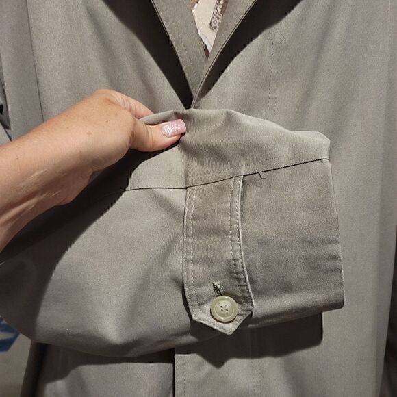 Oakton Ltd. Raintamer Classic Professional Business Trench Coat w Zip Out Liner - Picture 10 of 16